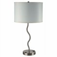 thumbnail image 1 of Benzara Sprig Contemporary Table Lamp With Adjustable Socket, Set Of Two, White, 1 of 2