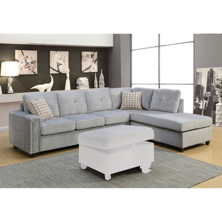 Benzara Urbane Sectional Sofa