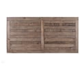 thumbnail image 1 of Benjara Wood And Metal Rectangular Dining Table Brown And Black, 1 of 3