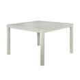 thumbnail image 1 of Benzara Wooden Counter Height Table with Butterfly Leaf, White, 1 of 1
