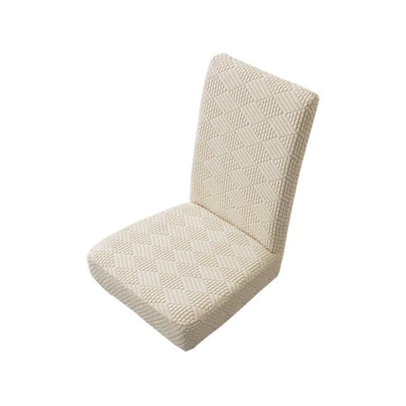 Beollynier 16x20 Inch Elastic Dining Chair Slipcover Full Back Protection Textured Stretch Fit Durable Easy Clean Furniture Protector Cover