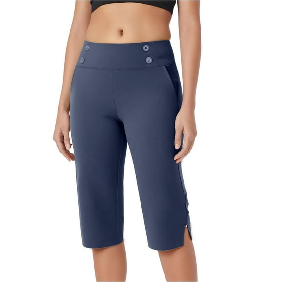 Beollynier Capri Pants for Women Workout Pants with Drawstring Elastic Waist for Casual Wear Comfortable Lounge Yoga Sweatpants S to XXL