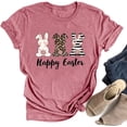 thumbnail image 1 of Beopjesk Womens Casual Happy Easter Shirts Rabbit Graphic Tees Spring Tee Shirts, 1 of 1