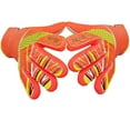 thumbnail image 1 of Beoub Goalkeeper Goalie Soccer Gloves Adult Men Womens Goal Keeper Field Player Glove Anti-Slip Latex Palm Soft Pu Hand Back Orange Size 9 S-M, 1 of 7