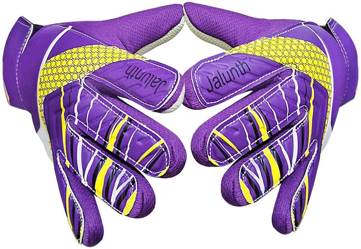 Beoub Goalkeeper Goalie Soccer Gloves Kids Youth Ages 5 7 Years Old Goal Keeper Field Player Glove Boys Girls Anti Slip Latex Palm Soft Pu Hand Back