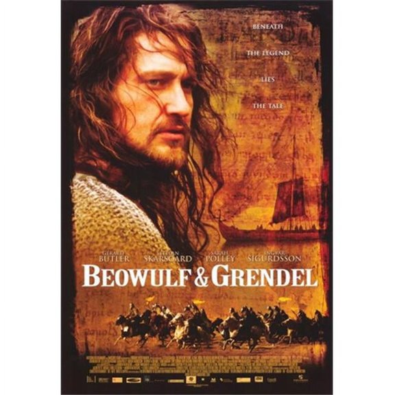 Beowulf & Grendel Movie Poster - 11 x 17 in.