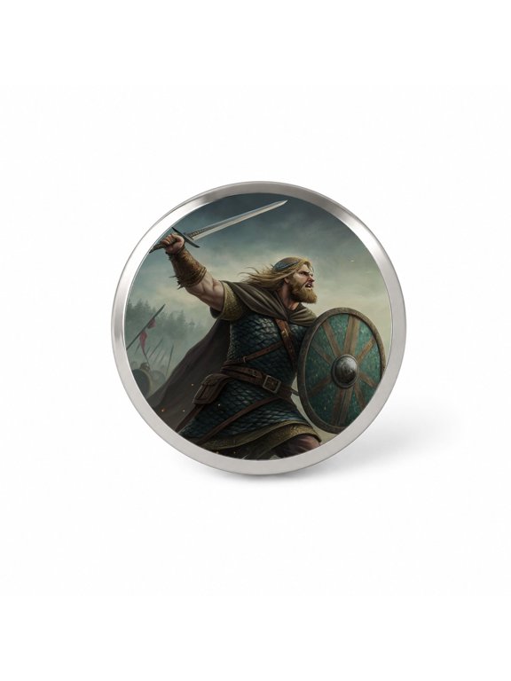Beowulf Viking Legend Backpack Hat Novelty Lapel Pin