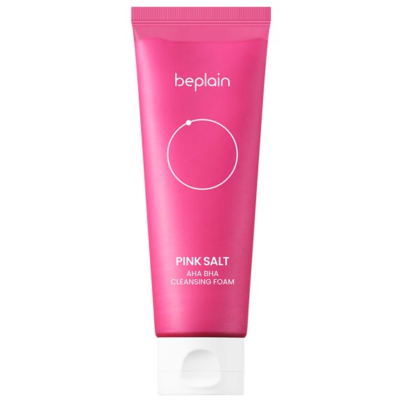 Beplain Pink Salt, AHA BHA Cleansing Foam, 4.05 fl oz (120 ml)