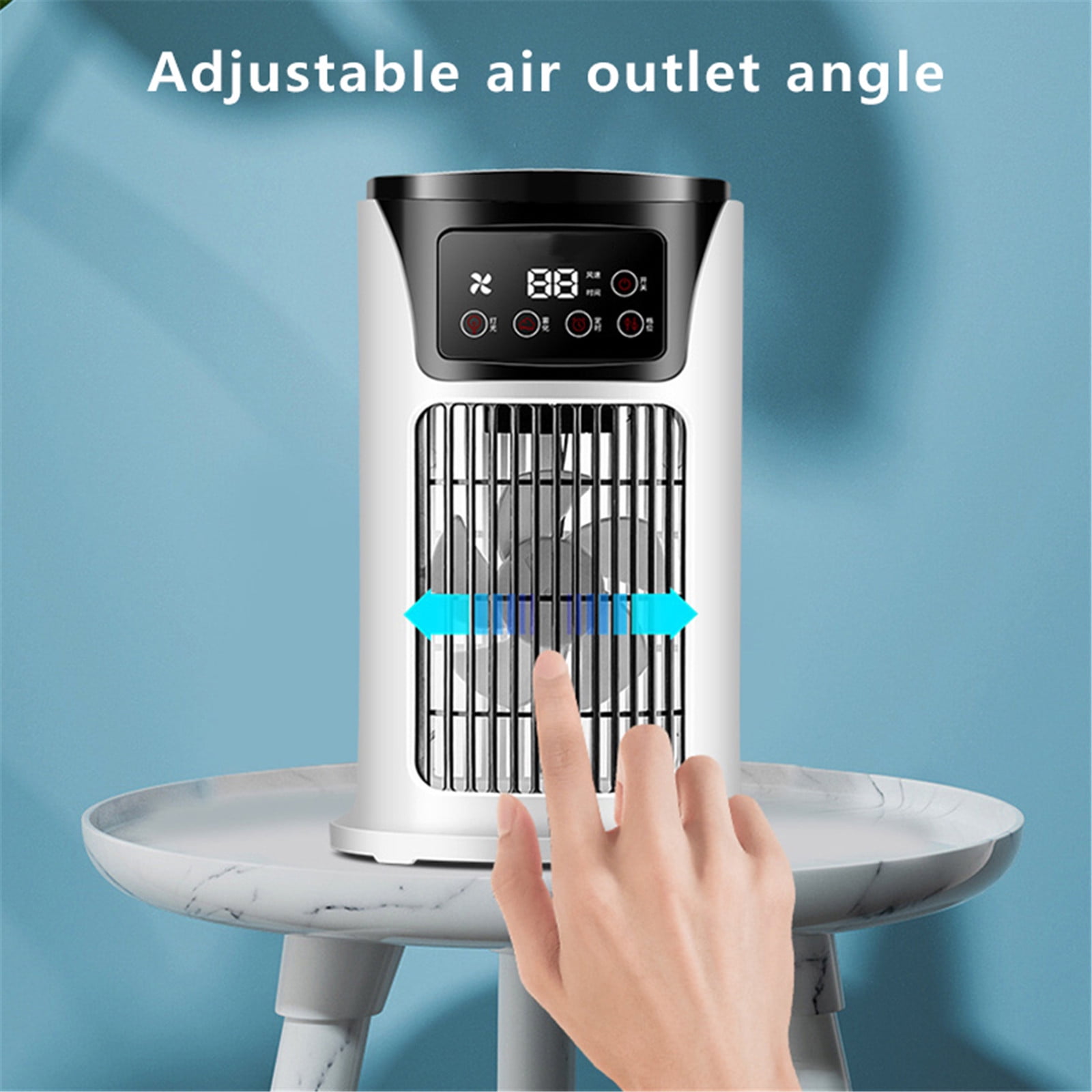 Beppter Adjustable Air Outlet Angle Portable Coolers - Walmart.com