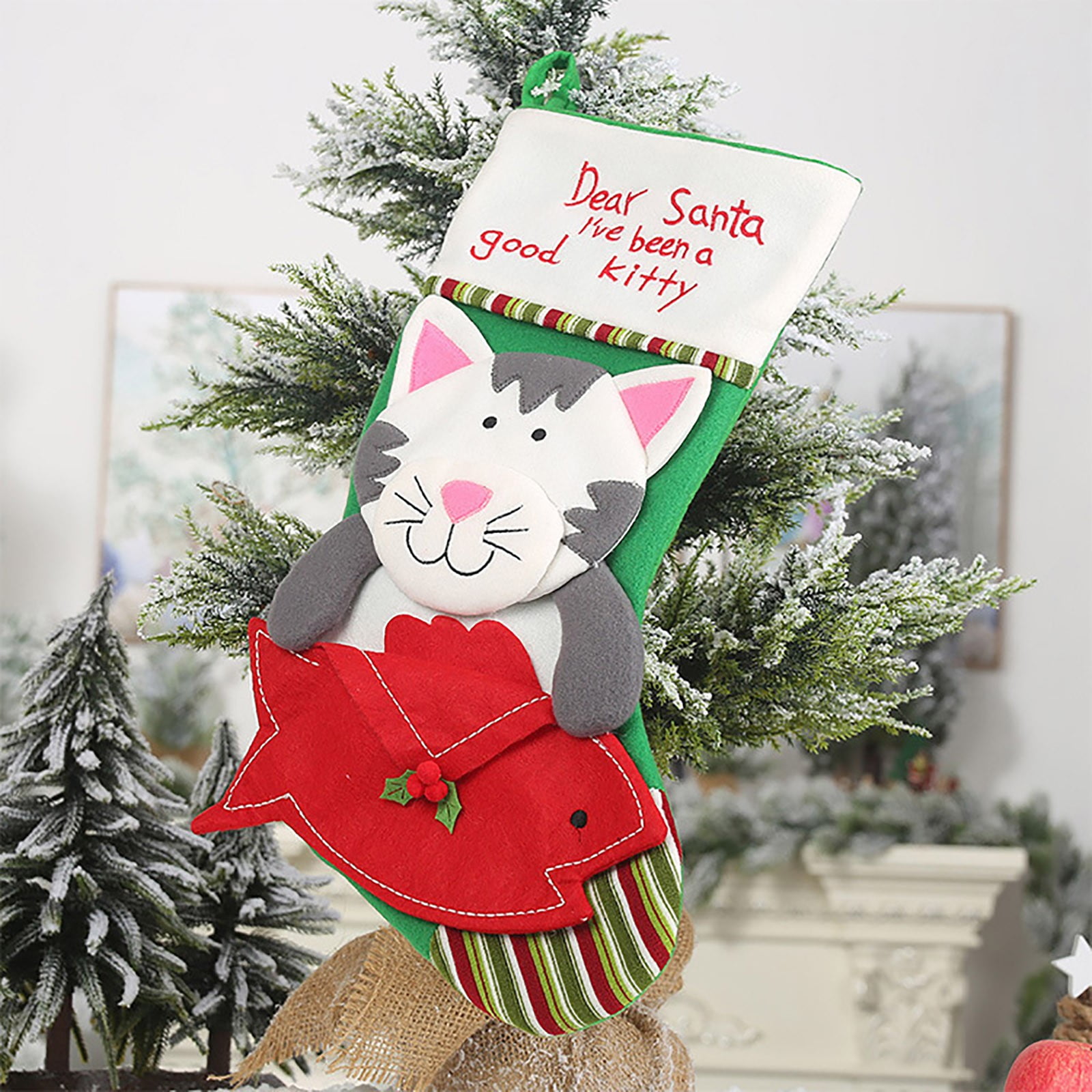 Beppter Christmas Stockings Tree Decor Clearance Christmas Decorations
