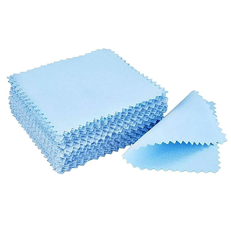Beppter Cleaning Rags Cleaning Cloth Jewelry Instrument Silver Polish Wipe  Care Metal Cleaner Cloth Polish Cloth Cleaning Supplies 
