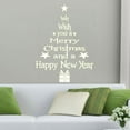 thumbnail image 1 of Beppter Wall Stickers Decals Christmas Decor Home Wall Art Room Tree Letters Decal Mural Decor Sticke Wall Christmas Stick Wh Home Decor, 1 of 4