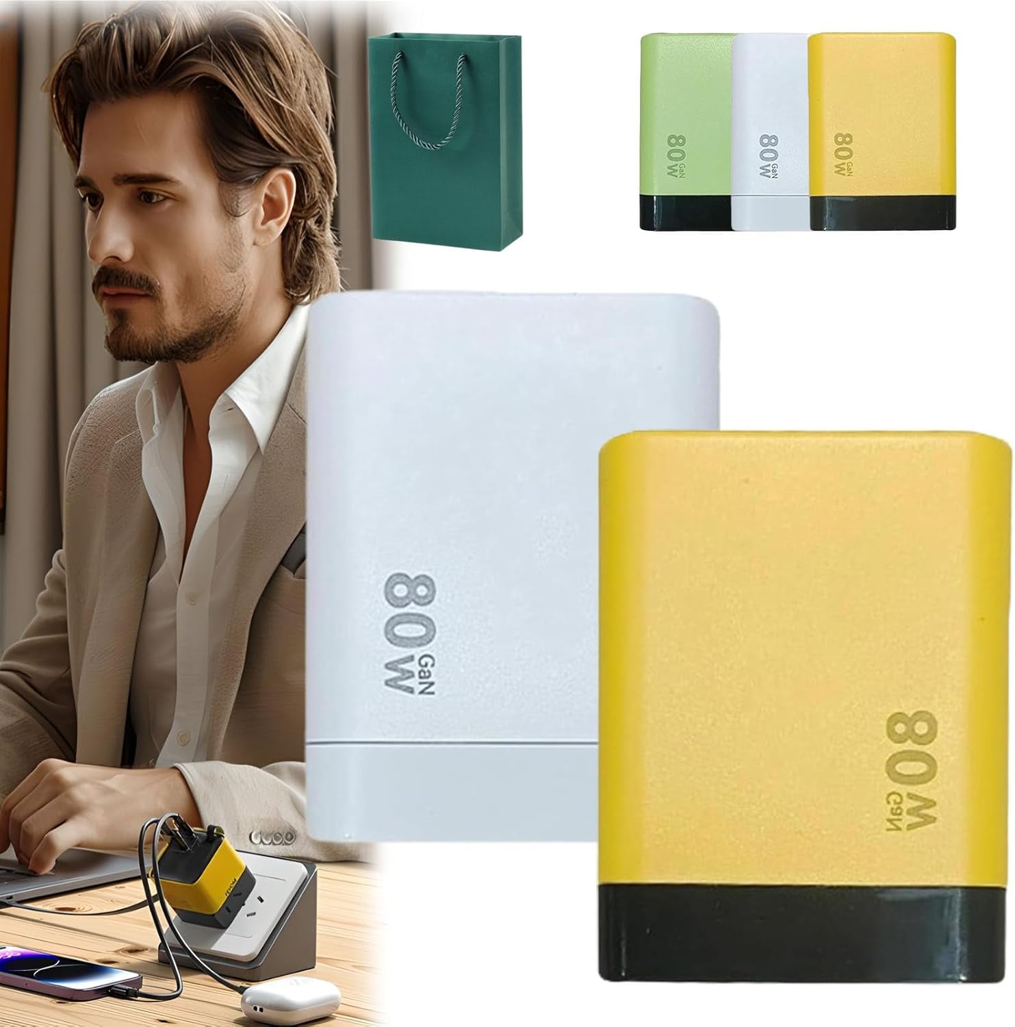 Beproudlevel 3 in 1 Charger Retractable 80w Max Fast, 2025 New Scalable ...