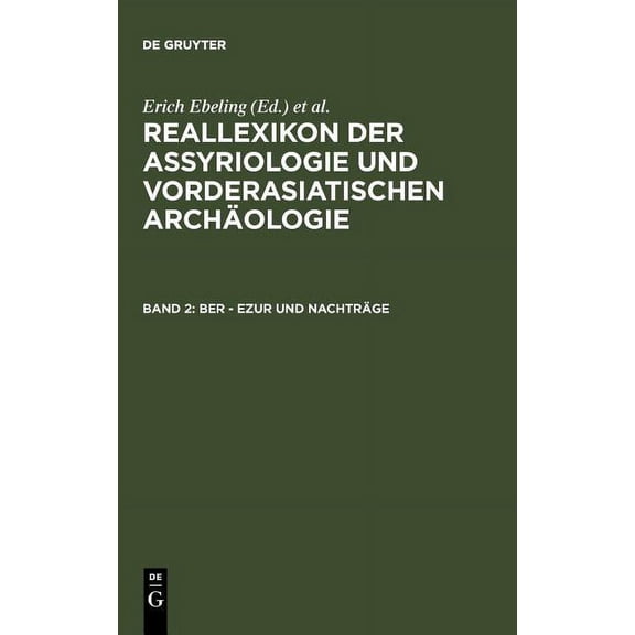 Ber - Ezur und Nachtr?ge
