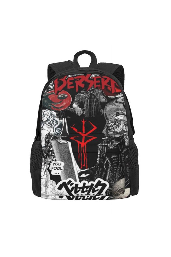 Ber-Serk Backpack Computer Bag Hiking Bookpack Travel Backpack For Adult 16.5in