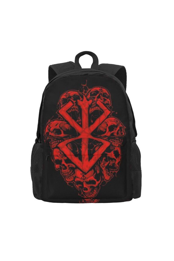 Ber-Serk Backpack Computer Bag Hiking Bookpack Travel Backpack For Adult 16.5in