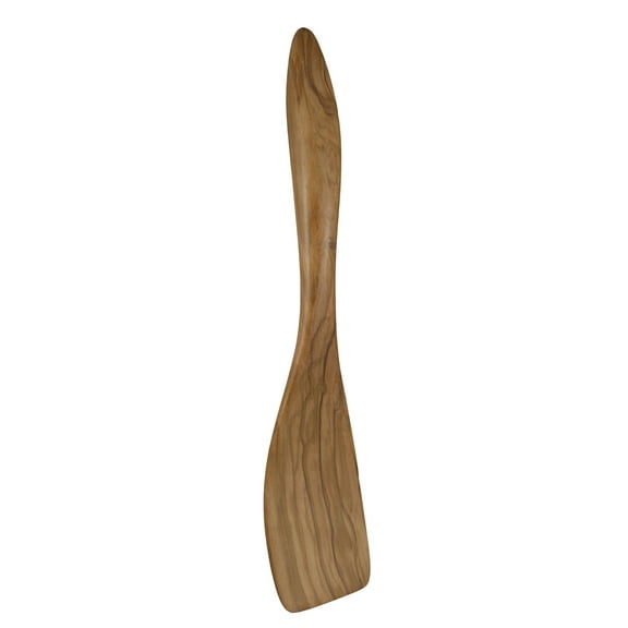 Berard French Olive Wood Small 12-1/2-Inch Handcrafted Wood Spatula, Terra Collection