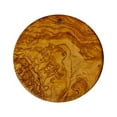 thumbnail image 1 of Berard Olive-Wood Handcrafted Round Cutting Board, 1 of 3