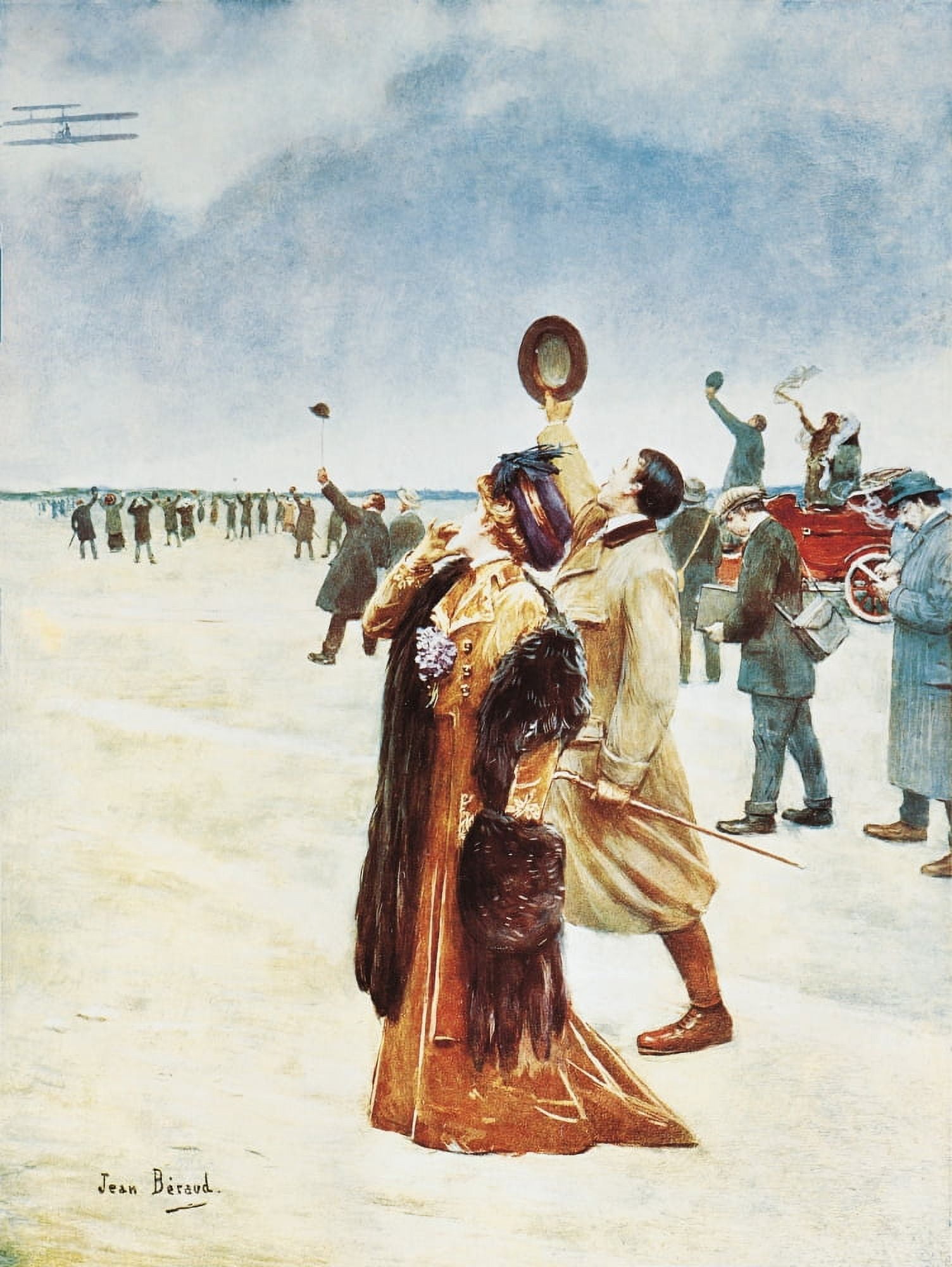 Beraud Jean (1849-1935) Canvas Art - (18 x 24)
