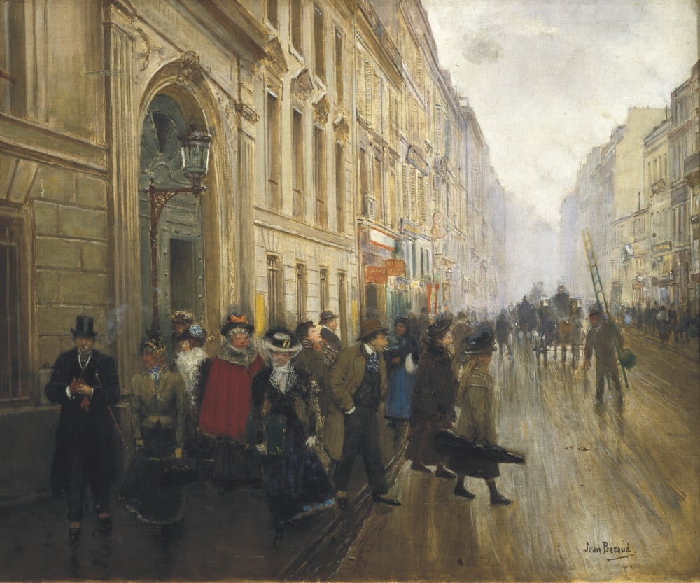 Beraud Jean (1849-1935) Canvas Art - (24 x 18)