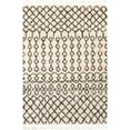 thumbnail image 1 of Berber Shag Machine Woven Global Rugs in Charcoal, Light Beige, 1 of 2