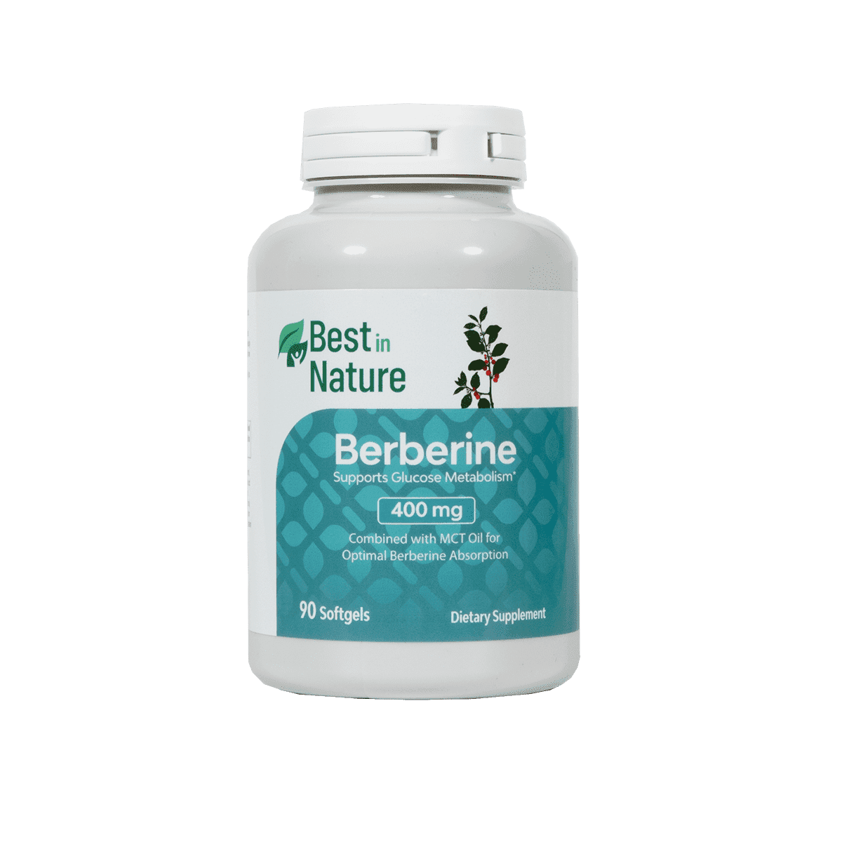 Berberine 400 mg 90 Softgels - Best in Nature