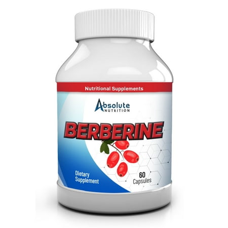 Berberine 1200mg – 60ct – Daily Metabolic Support for Adults – Blood Sugar, Cholesterol & Weight Management Supplement