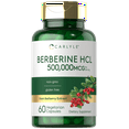 thumbnail image 1 of Berberine Supplement 500,000mcg | 60 Capsules | For Men and Women | by Carlyle, 1 of 8