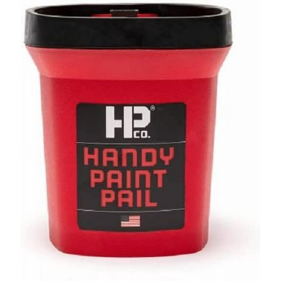 Bercom 2500-CT Handy Paint Pail,Red, 3 Pack