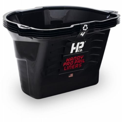 Bercom 3220-CT 4-Pack Handy Pro Pail Paint Liners - Quantity of 6