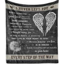 Bereavement Gifts Blanket 50"x60", Sympathy Gift, Memorial Gifts, Bereavement Gift Ideas, In Memory Of Loved One Gifts, Condolences Gift, Memorial Gifts For Loss Of Mother/Father/Pet Throw Blankets