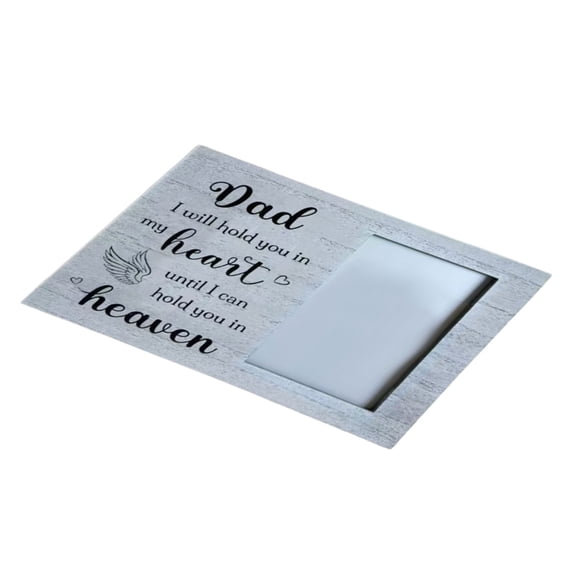 Bereavement Photo Frame From Quality Wood for Rememberings Passed Family Member Home