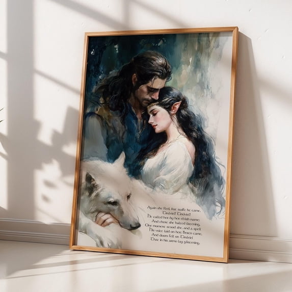 Beren And L Thien Tolkien Silmarillion Art Fantasy Valentine Art ...