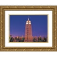 thumbnail image 1 of Berenholtz, Richard 14x11 Gold Ornate Wood Framed with Double Matting Museum Art Print Titled - Empire State Building, 1 of 4