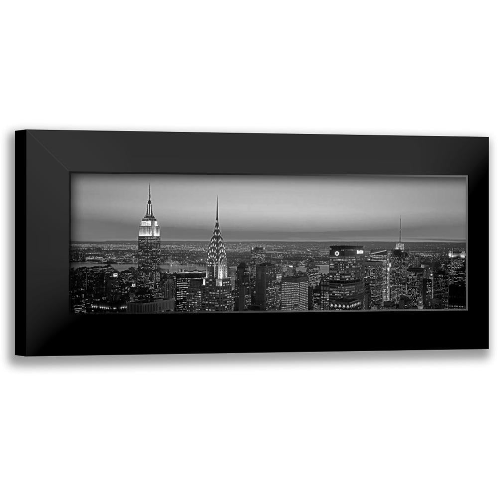 Berenholtz, Richard 32x14 White Modern Wood Framed Museum Art