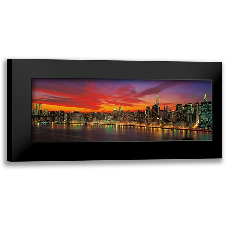 Berenholtz, Richard 14x7 Black Modern Framed Museum Art Print