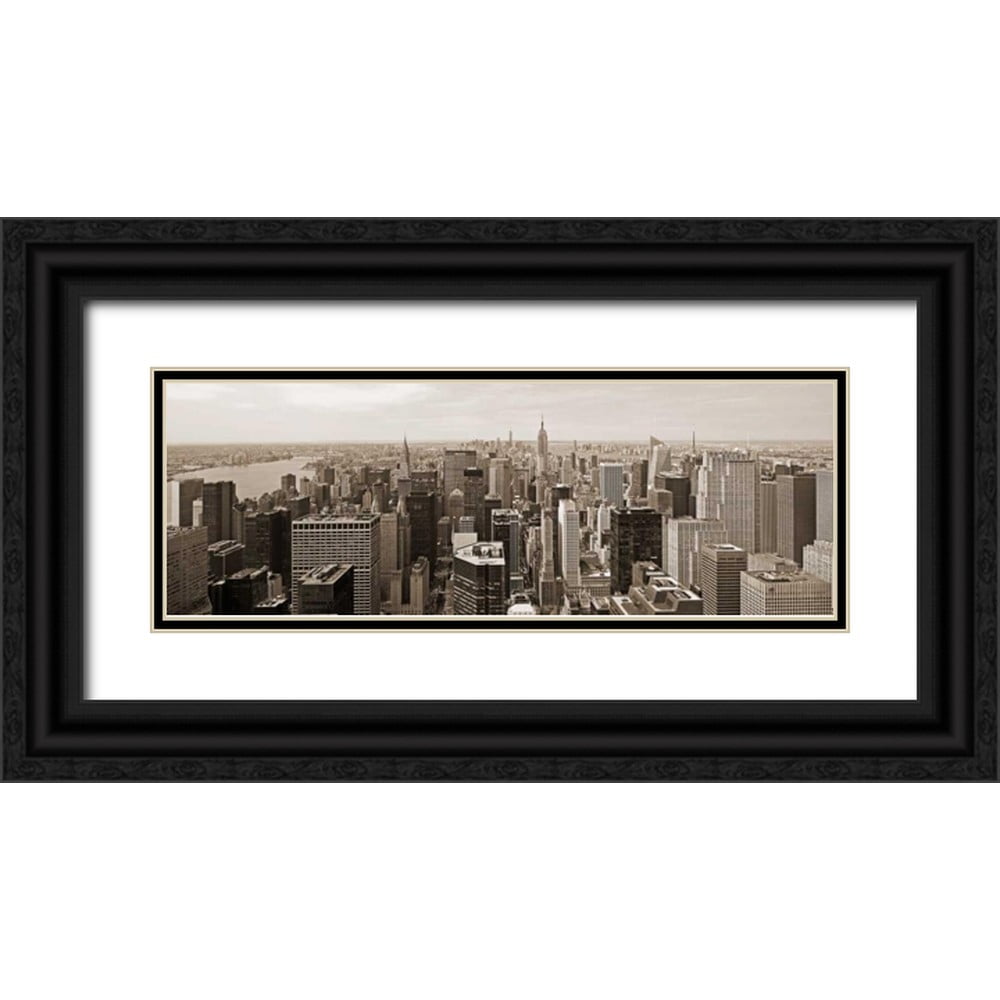 Berenholtz, Richard 14x7 Black Ornate Wood Framed with