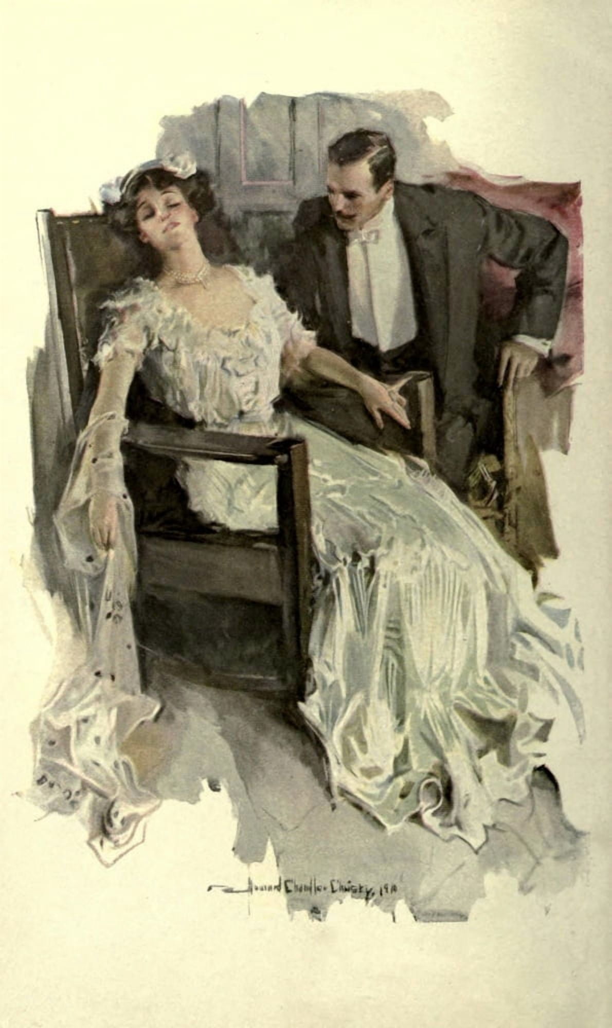 Berenice 1911 Berenice Canvas Art - Howard Chandler Christy (24 x 36)