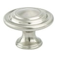 thumbnail image 1 of Berenson 0931-1BPN-P 1.312 in. dia. Advantage Plus 4 Knob with Brushed Nickel, 1 of 1