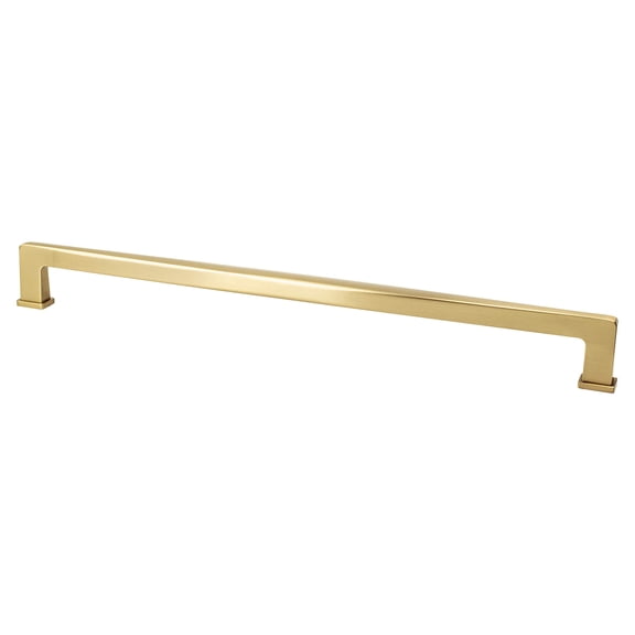 Berenson 1114-1MDB-P 18 in. Subtle Surge Appliance Pull - Modern Brushed Gold