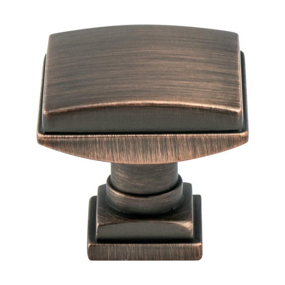 Berenson 1273-10VB-P 1.25 in. dia. Tailored Traditional Knob with Verona Bronze