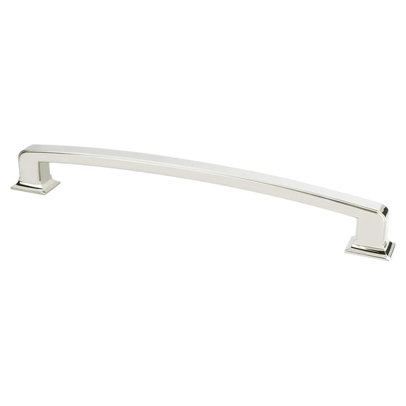 Berenson 2036-1014-P 12 in. CC Designers Group 10 Appliance Pull with Polished Nickel