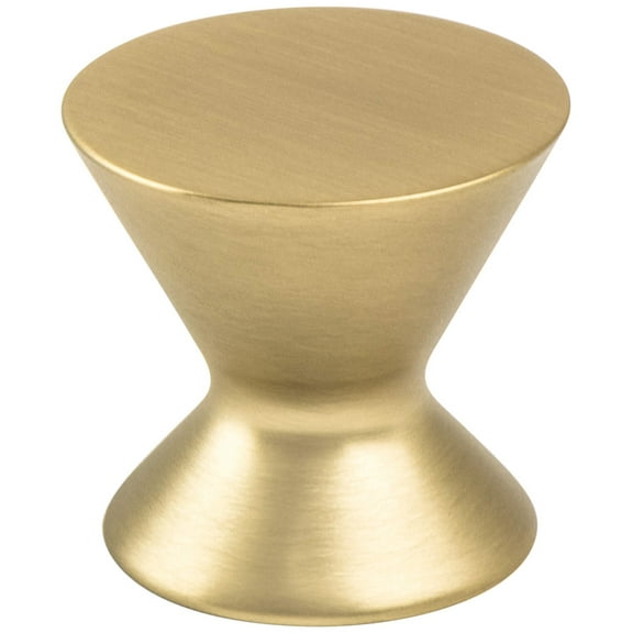 Berenson 2360 Domestic Bliss 1-3/16" Contemporary Hourglass Cone Cabinet Knob / Drawer