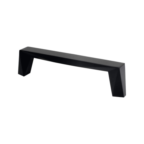 Berenson 2385-1-P Swagger 3 3/4" (96 Mm) Center To Center Modern Angular Cabinet Handle /
