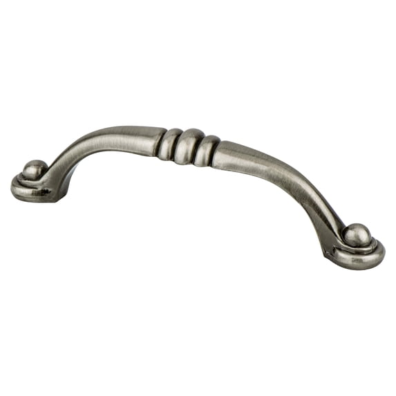 Berenson 2931-1BBN-P 96 mm CC Euro Traditions Pull with Brushed Black Nickel