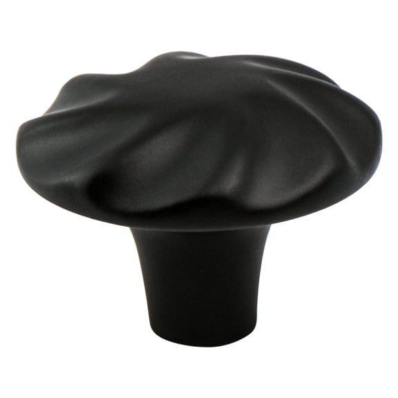 Berenson 3052-155-P 1.312 in. dia. Rhapsody Knob with Satin Black