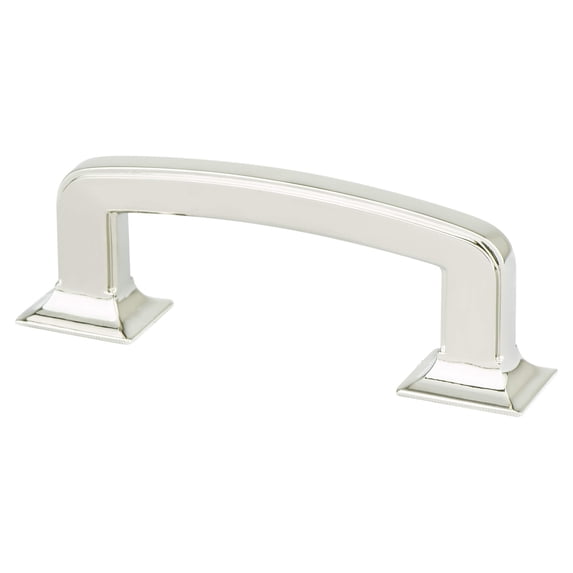 Berenson 4139-1014-P 3 in. CC Designers Group 10 Pull with Polished Nickel