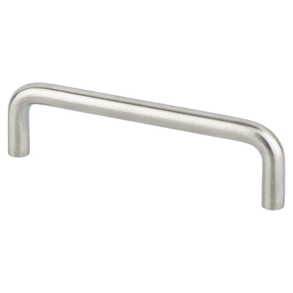 Berenson 7074-9SS-C 96 x 105 mm CC Stainless Steel Pull