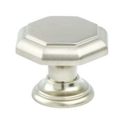 Berenson 7087 Euro Classica 1-3/8" Geometric Octagon Faceted Cabinet Knob / Drawer Knob -
