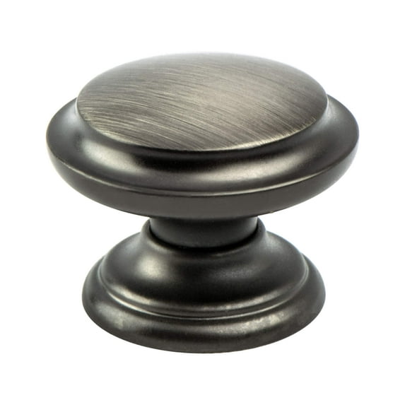 Berenson 7094-1BT-P 1.375 in. dia. Euro Classica Knob with Brushed Tin